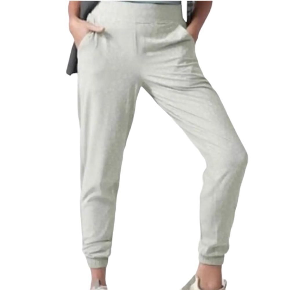 ATHLETA Women's Brooklyn Lined Jogger Green/Gray Size 2